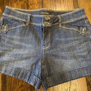 White House Black Market jean shorts size 8